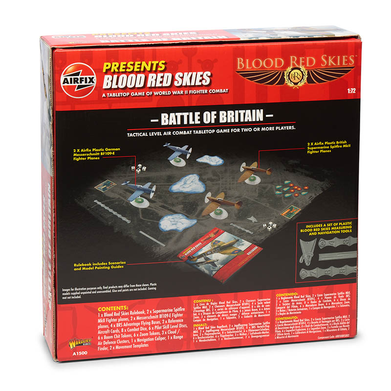 battle of britain craft boardgame instructions and details box